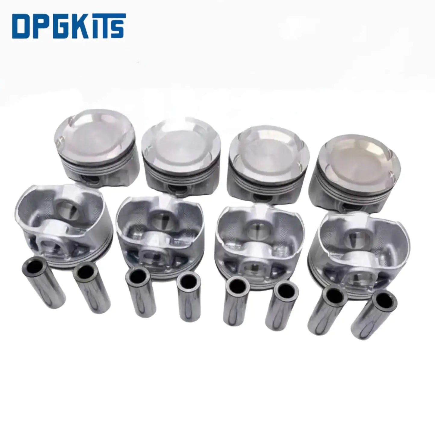 8Pcs Piston Set 11258600381 8600381 For BMW N63B44C 750i 550i M550i X5 X7 50i 4.4L Engines Components Pistons Rings Rods Parts