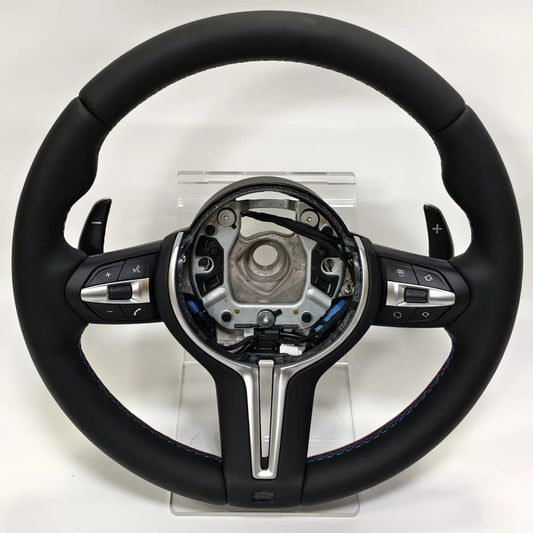 Full Leather Sport Steering Wheel Suitable For BMW E87 E89 E90 E91 E92 X1 E84 X3 E83 X5 X6 E70 E71 Car Accessories EU Warehouse