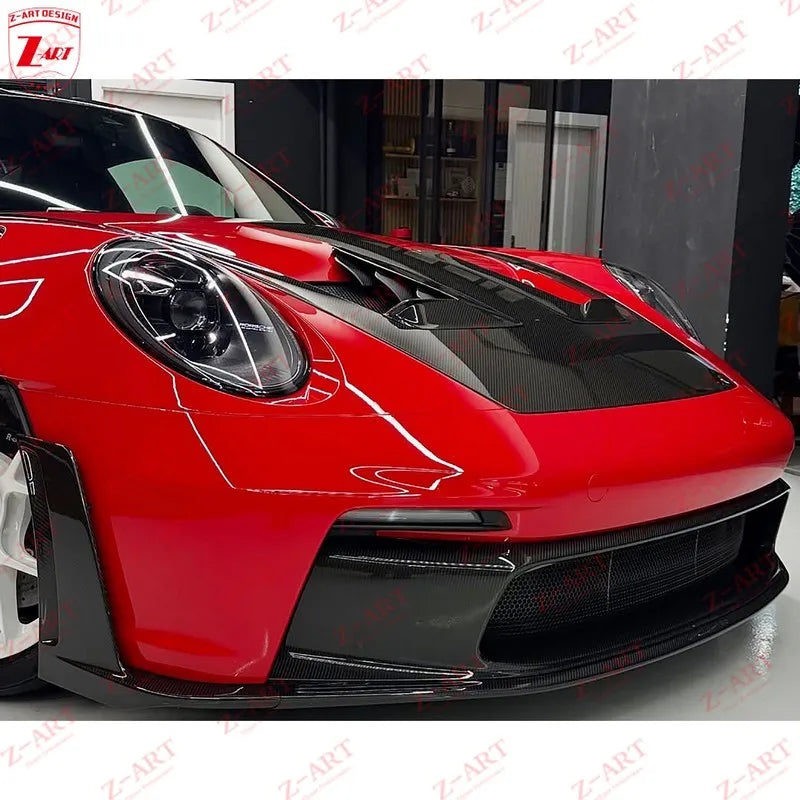 Z-ART 992 GT3RS OEM Body Kit for Porsche 992 GT3 RS  Dry Carbon Fiber OEM Kit for Porsche 911 GT3 RS 2022+ Plastic To Dry Carbon
