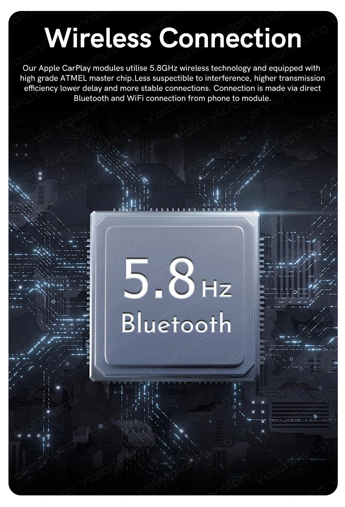 Wireless Carplay Module Wired Android Auto Retrofit kit Decoder for Porsche PCM 3.0/3.1/4.0 For Panamera Cayenne Cayman Macan