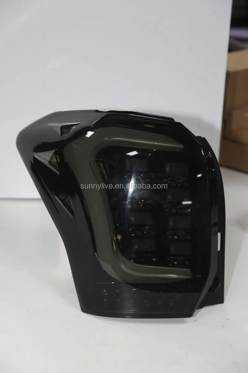 2013-2015 Year For Subaru For Forester LED Strip Rear Light Chrome Housing Smoke Black Cover TW