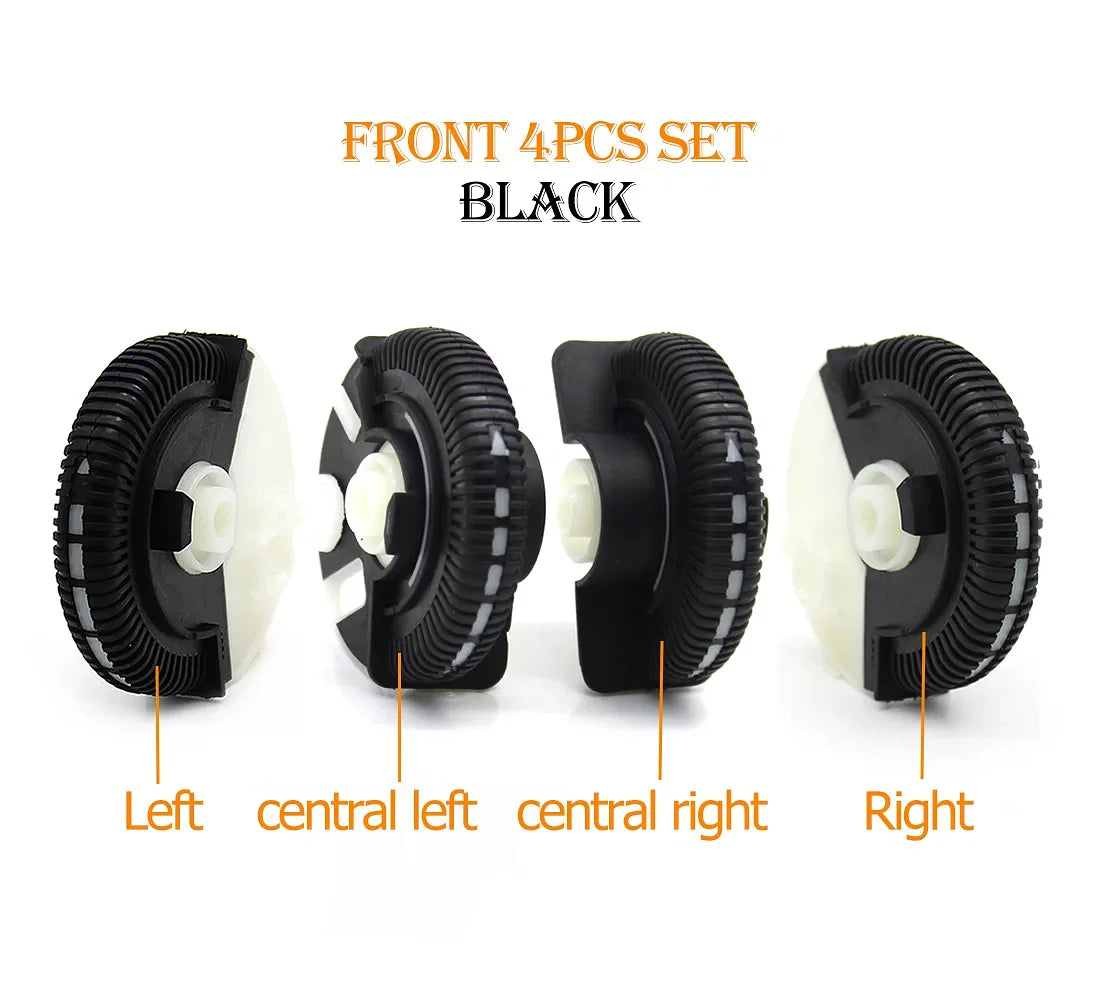 Color Name: Black - Front Air Conditioner Control Roller Ac Vent Base Rolling Wheel For Mercedes Benz E Class W211 2003-2008 E200 E230 E260 E280 - Premium Electrical Equipment from NoEnName_Null - Just $31.33! Shop now at Rapidvehicles