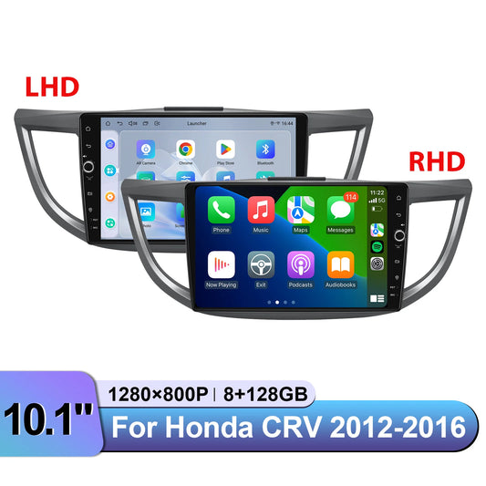 JOYING 10.1"Android 13.0 Car Stereo Radio Multimedia Playere Head Unit With Apple Carplay Android Auto For Honda CRV 2012-2016