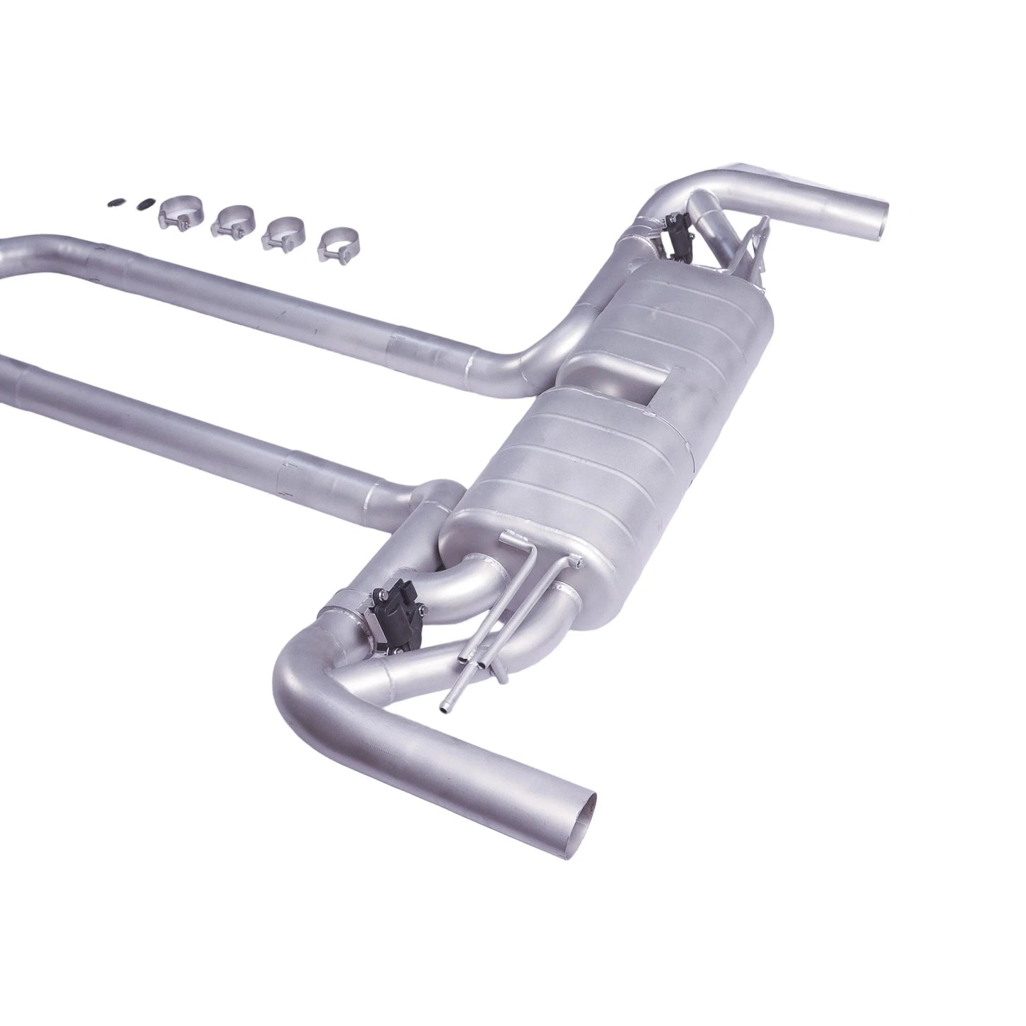 For 2012~2016 Mercedes AMG GL63 ML63 X166 5.5 Exhaust Muffler, Car Electric Valve Exhaust System Created with 304 Stainless Stee