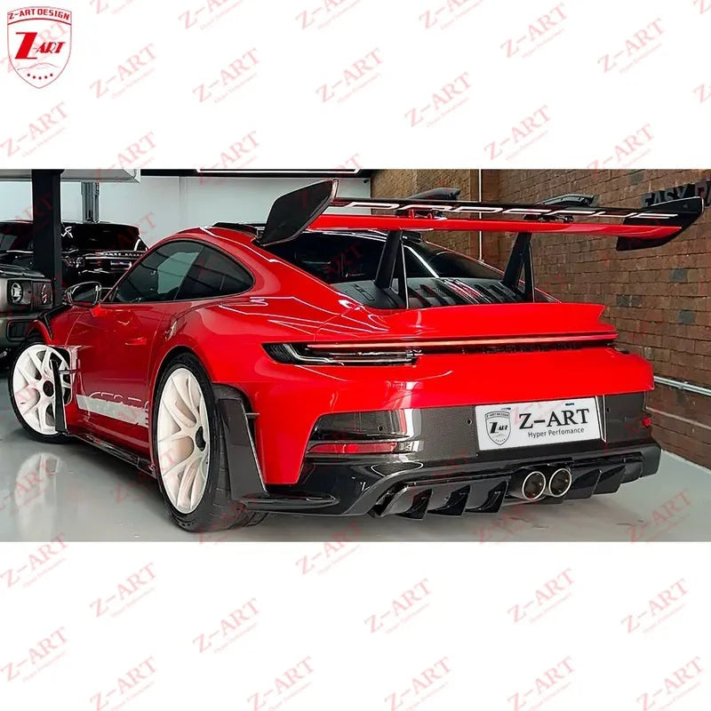 Z-ART 992 GT3RS OEM Body Kit for Porsche 992 GT3 RS  Dry Carbon Fiber OEM Kit for Porsche 911 GT3 RS 2022+ Plastic To Dry Carbon