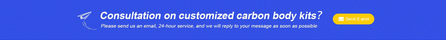 Car Accessories 3K Twill Carbon Glossy Finished  Front Lip for MCLAREN ARTURA 2023