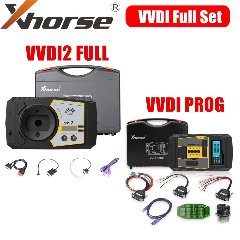 Xhorse VVDI2 Full Kit V7.5.0 with OBD48 96bit 48-Clone MQB for BMW FEM/BDC VVDI2 Full Version Plus VVDI PROG Programmer V5.3.7