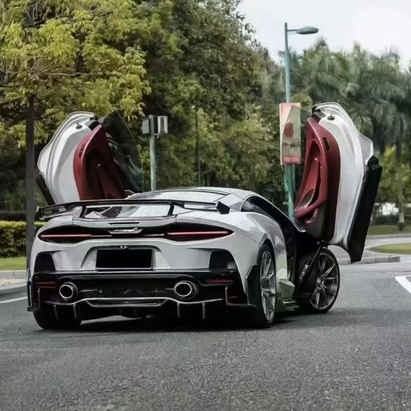 Used for McLaren GT Modification PRO Small Surround Carbon Fiber Body Kit Diffuser Side Skirts Rear Spoiler Hood