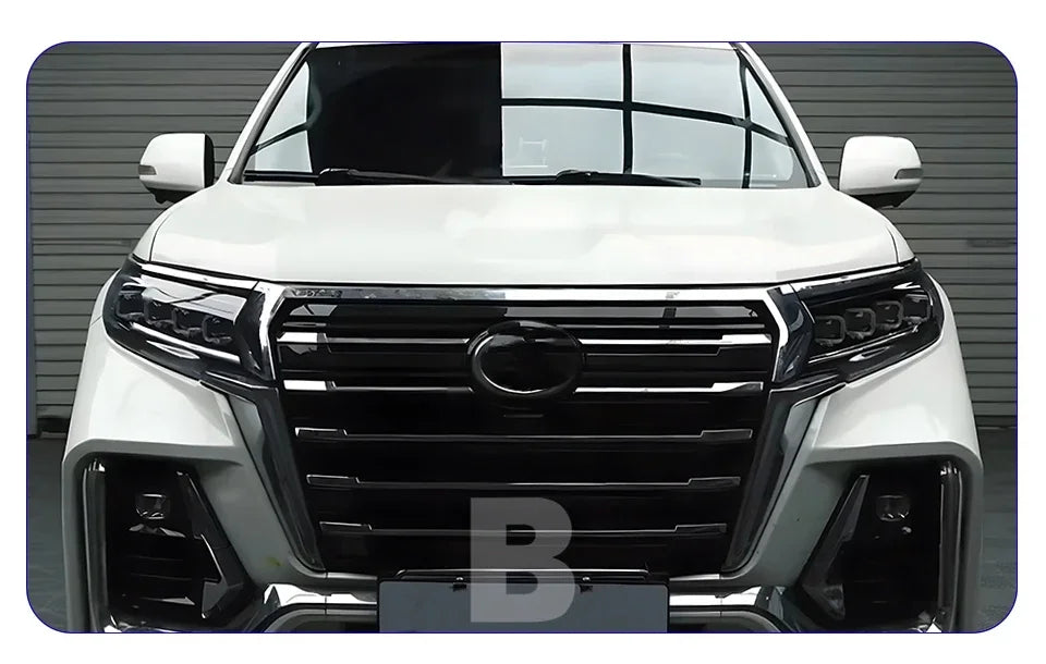 Car Front lamps For Toyota Prado 2018-2023 LED Auto Headlight Assembly Upgrade Bugatti Design Four Projector Lens Accessories