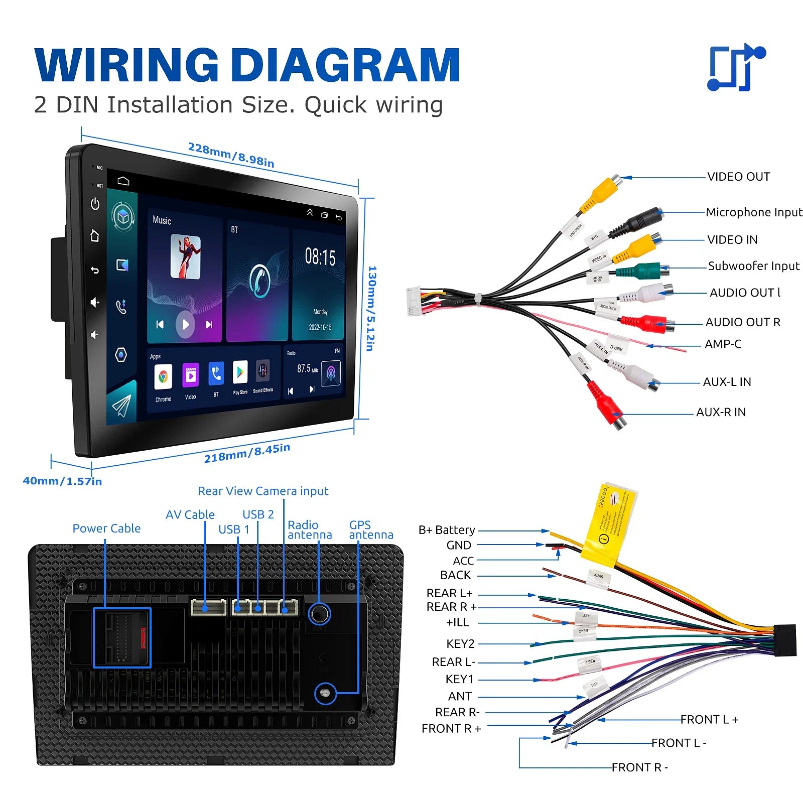 Color: Brown, Ships From: CHINA - ?ESSGOO Car Radio 2 Din - Premium Car Electronics from ESSGOO - Just $108.99! Shop now at Rapidvehicles