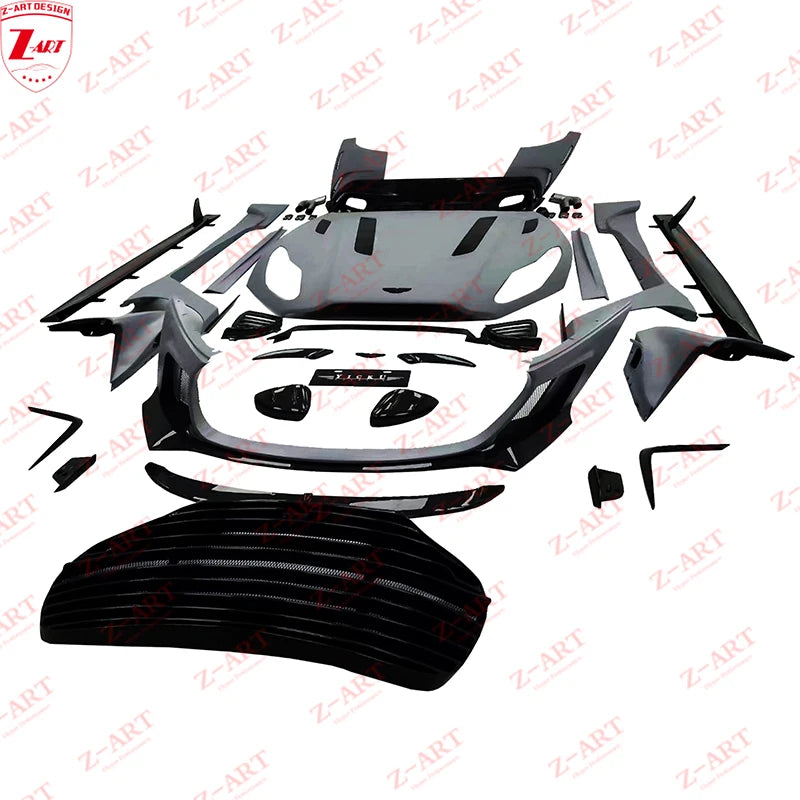 Z-ART DB11 Dry Carbon Fiber Body Kit for Aston Martin DB11 Upgrade Body Kit for DB11 2016-2023 Aerodynamic Body Kit