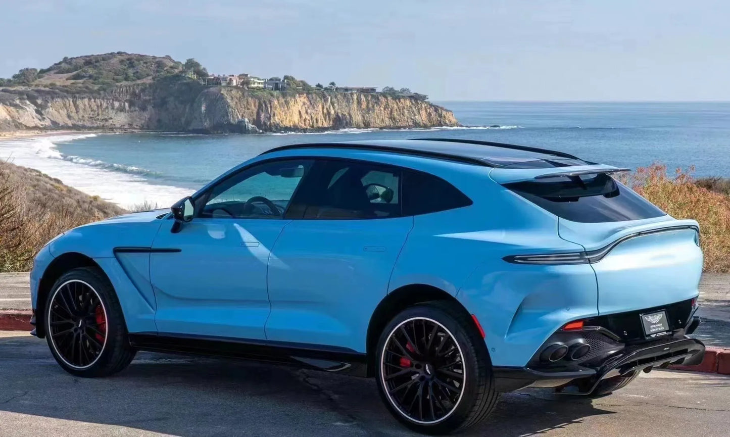 For Aston Martin DBX Upgrade 707 Front and Rear Bumper Spoiler Carbon Fiber Body Kit