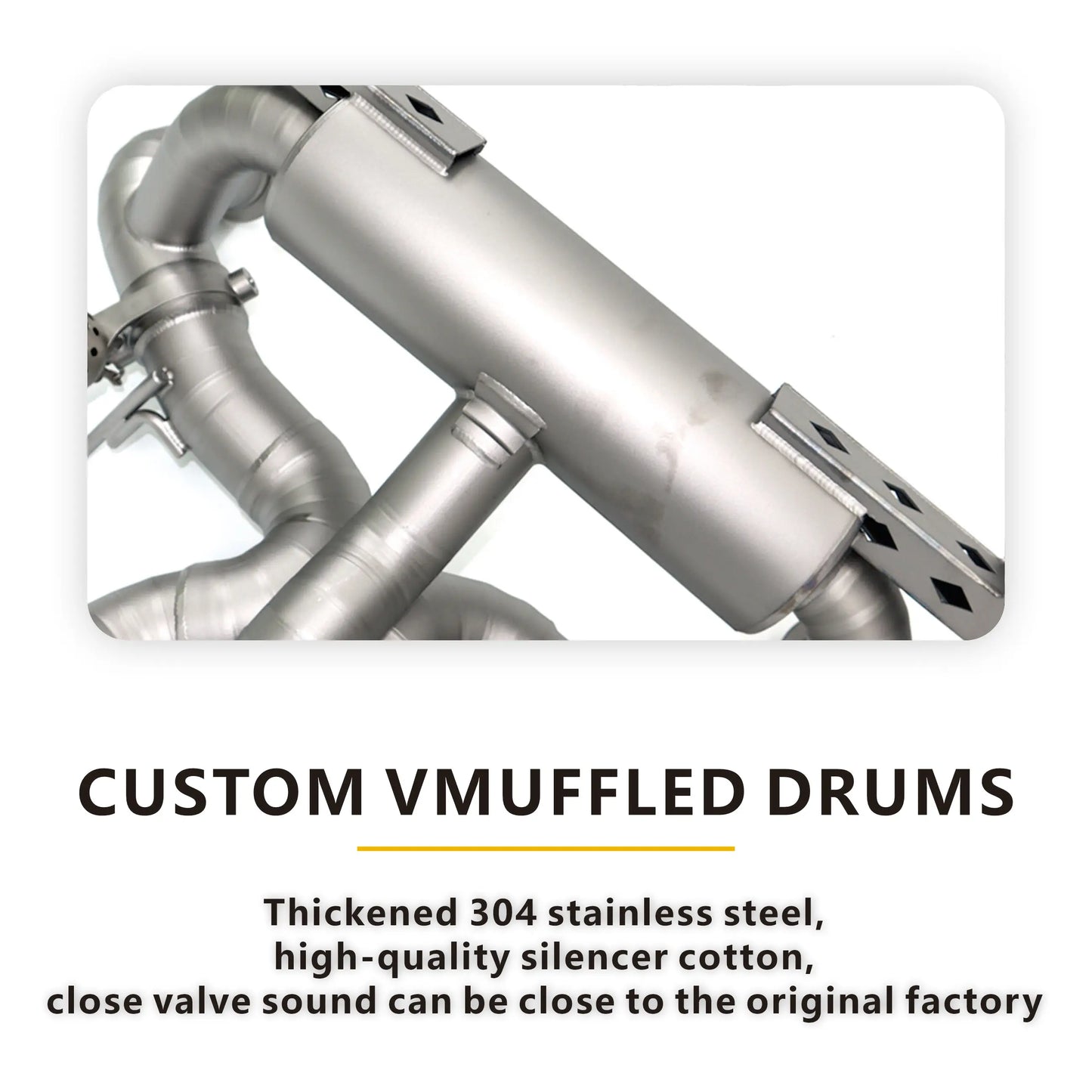 MANX Car Exhaust System For Lamborghini Aventador LP740 Titanium Alloy Catback High Flow Performance Exhaust Pipe With Valve