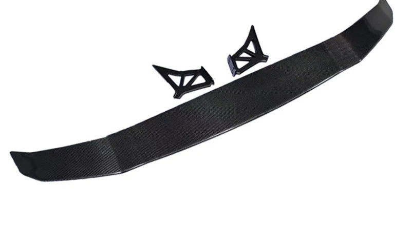 Suitable for Lamborghini LP610 Carbon Fiber V Tail Spoiler Double Layer Fixed Wind Wing Modified Auto Parts