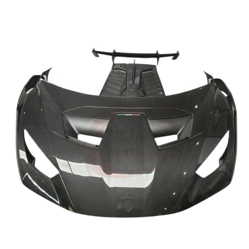 New product STO style hot pressed dry carbon fiber body kit front bumper rear bumper cover for Lamborghini Huracan LP580 LP610