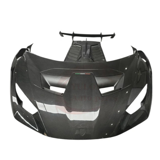 New product STO style hot pressed dry carbon fiber body kit front bumper rear bumper cover for Lamborghini Huracan LP580 LP610