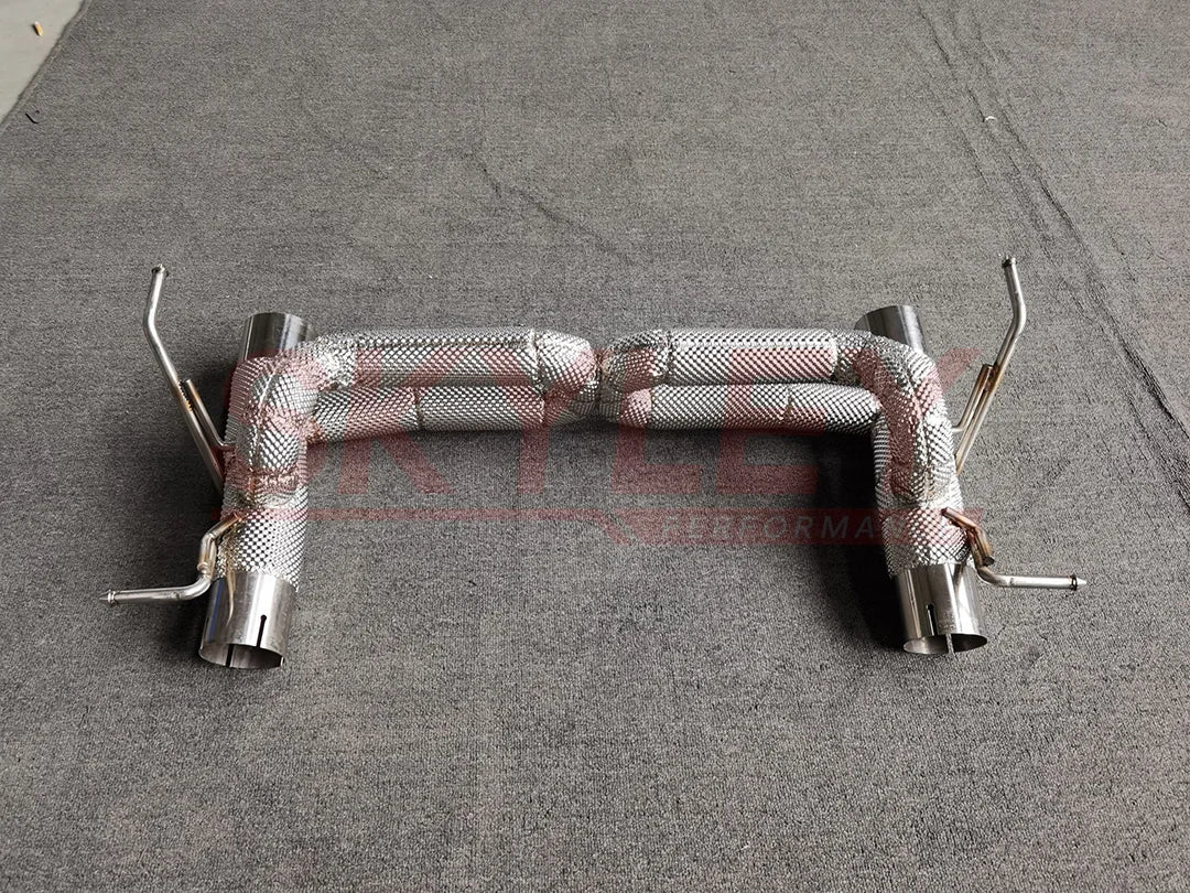 SL Valve Exhaust Catback For Ferrari 488 3.9 2015 Exhaust Valvetronic Catback System Auto Engine Systems