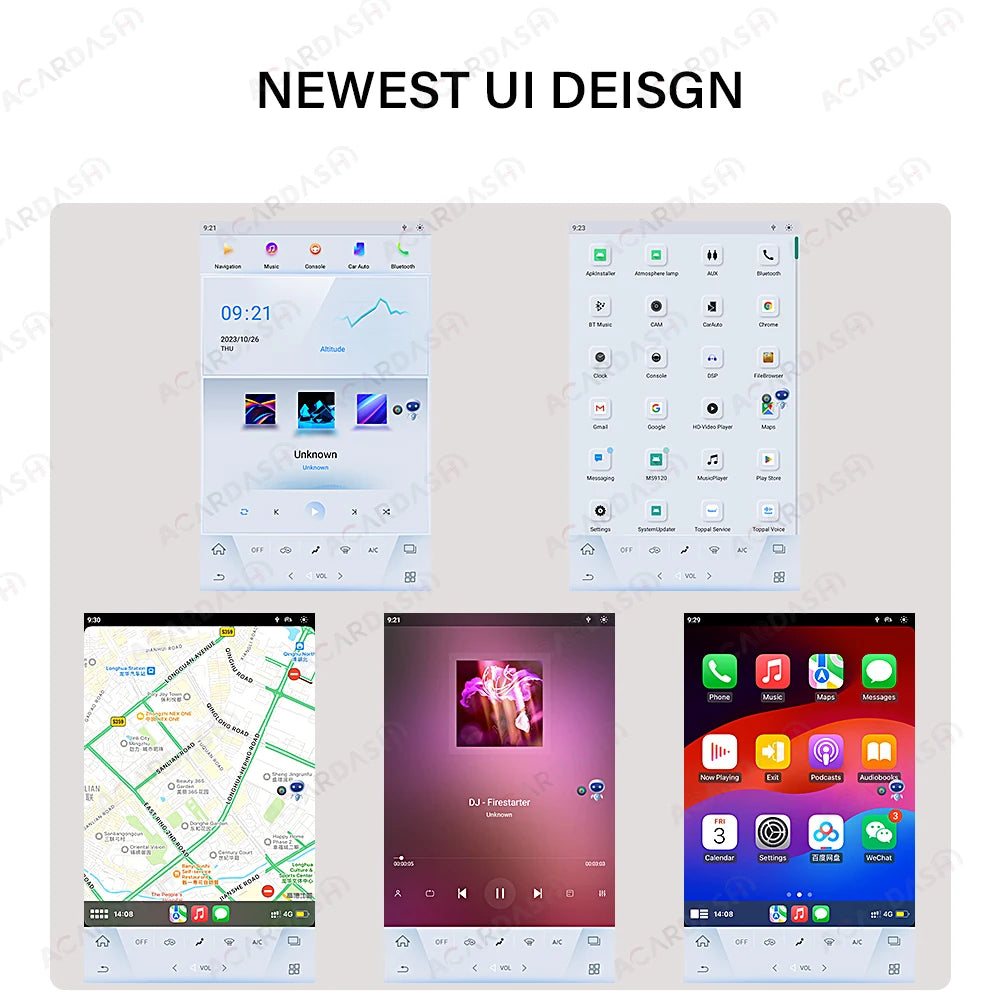 Newest Android Screen for Mclaren GT/570/540C/600LT Android 11 Car Multimedia Player GPS Radio Stereo Head Unit Radio