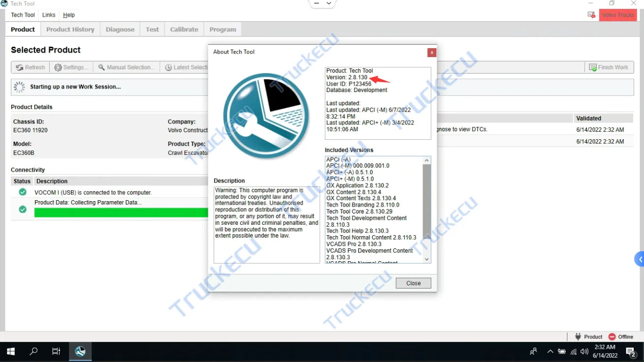 Diesel Engines, 88890180/88890200 diagnostic for volvo trucks excavators