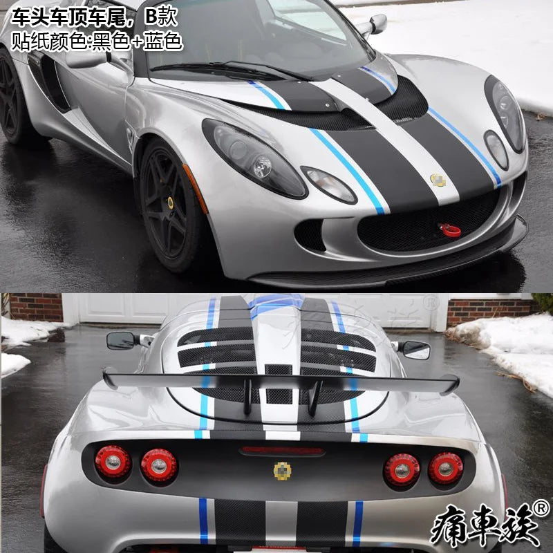 Car sticker FOR lotus Evora 410 Exige sports car decoration modification parallel line Decal fashionable sports film accessories