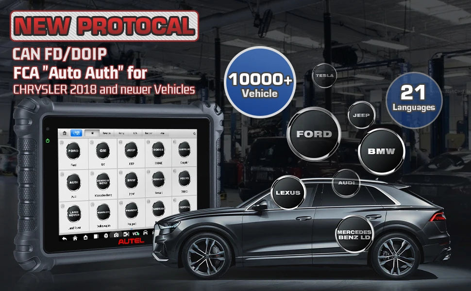 Autel MK906 PRO MK906Pro Автомобильный диагностический инструмент с аппаратным обеспечением ультра-уровня, обслуживанием 36+