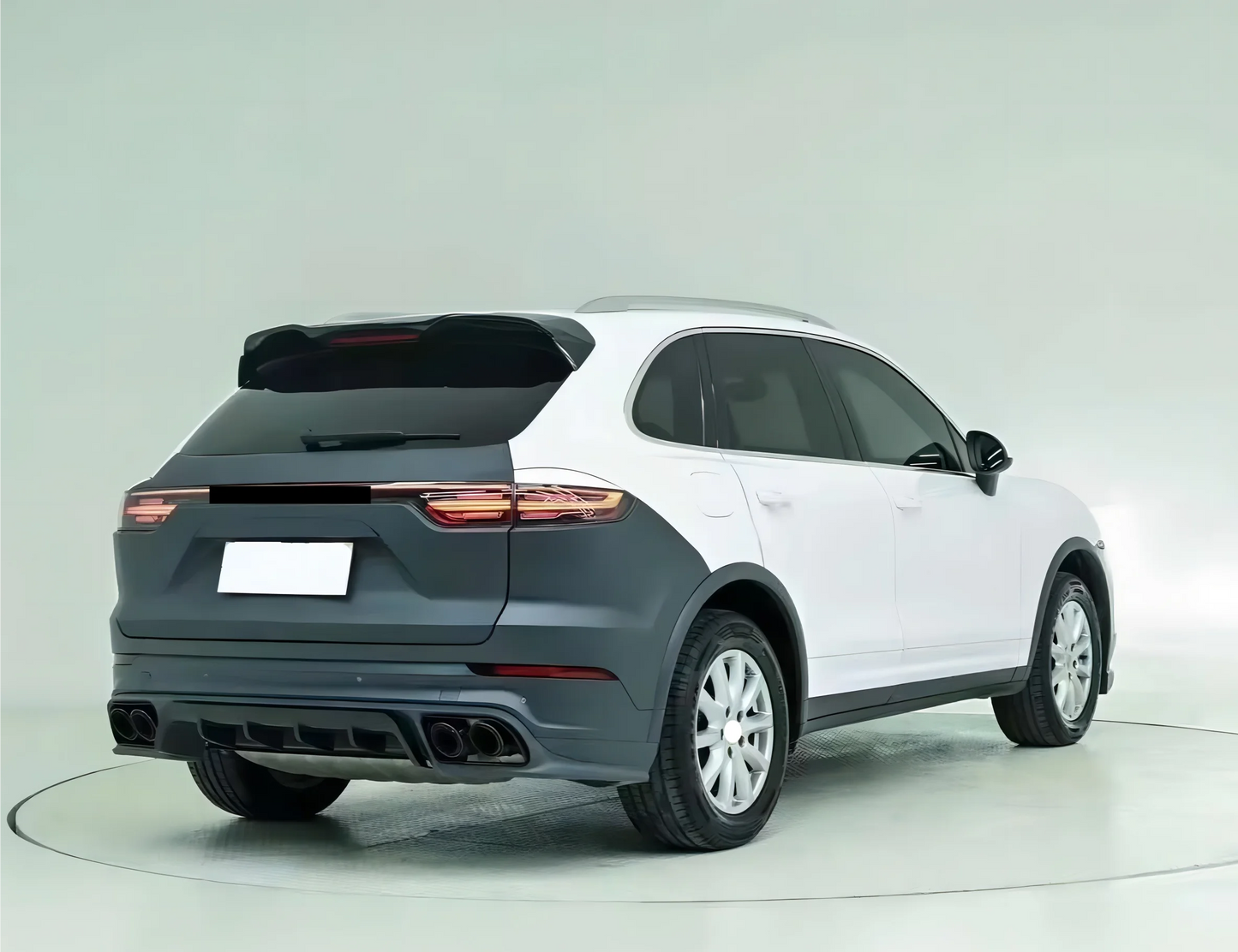 New Trend Classic Style Bodykit For 2011-2014 Porsche Cayenne 958.1 Facelift To 9Y0.1 Turbo+TKT Style Auto Accessories