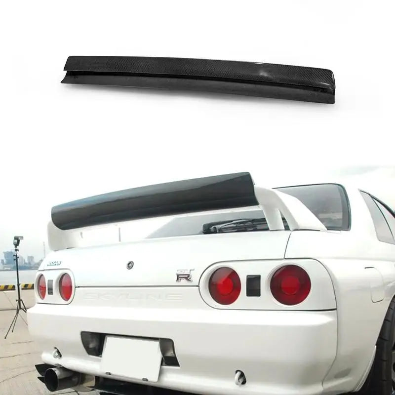 Suitable For Nissan Skyline R32 Carbon Fiber Rear Add-on Fujimura Spoiler
