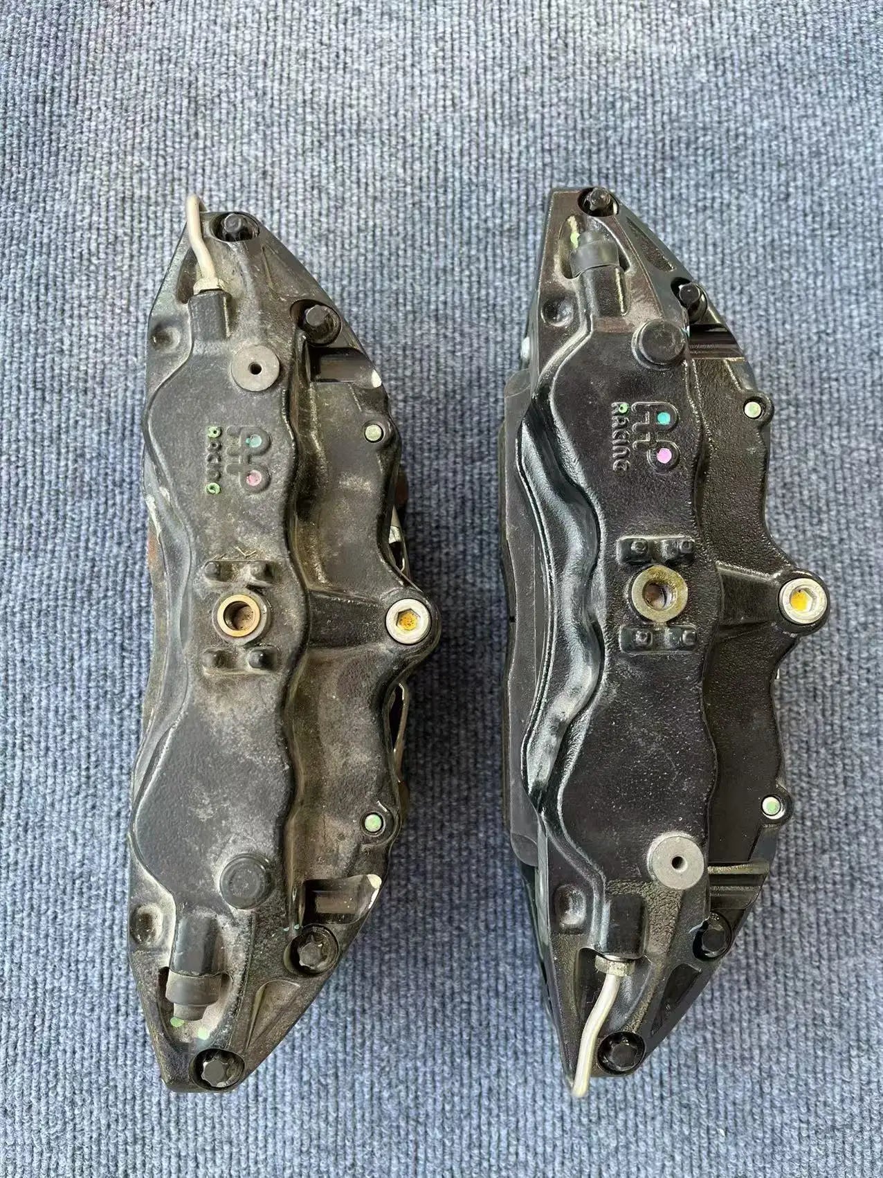Front Carbon Ceramic Brake Caliper for Mclaren 570S,570GT,540C,11C0495CP,11C0496CP,Used,6 Pistons for AP RACING