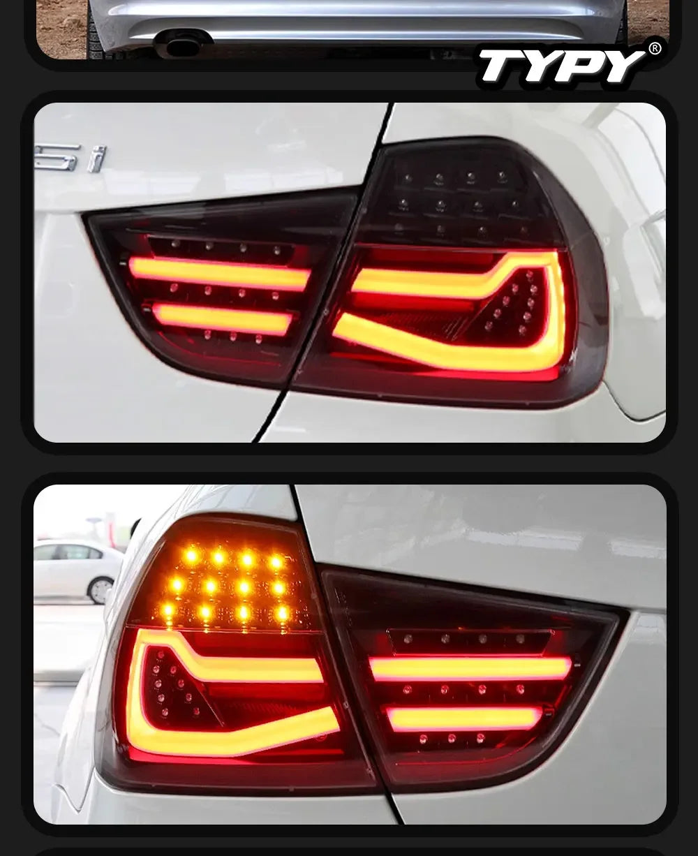 TYPY Car Lights For BMW 3 Series E90 Taillights 2009-2012 LED Projetor Tail Lamp Daytime Running Light Automotive Accessories