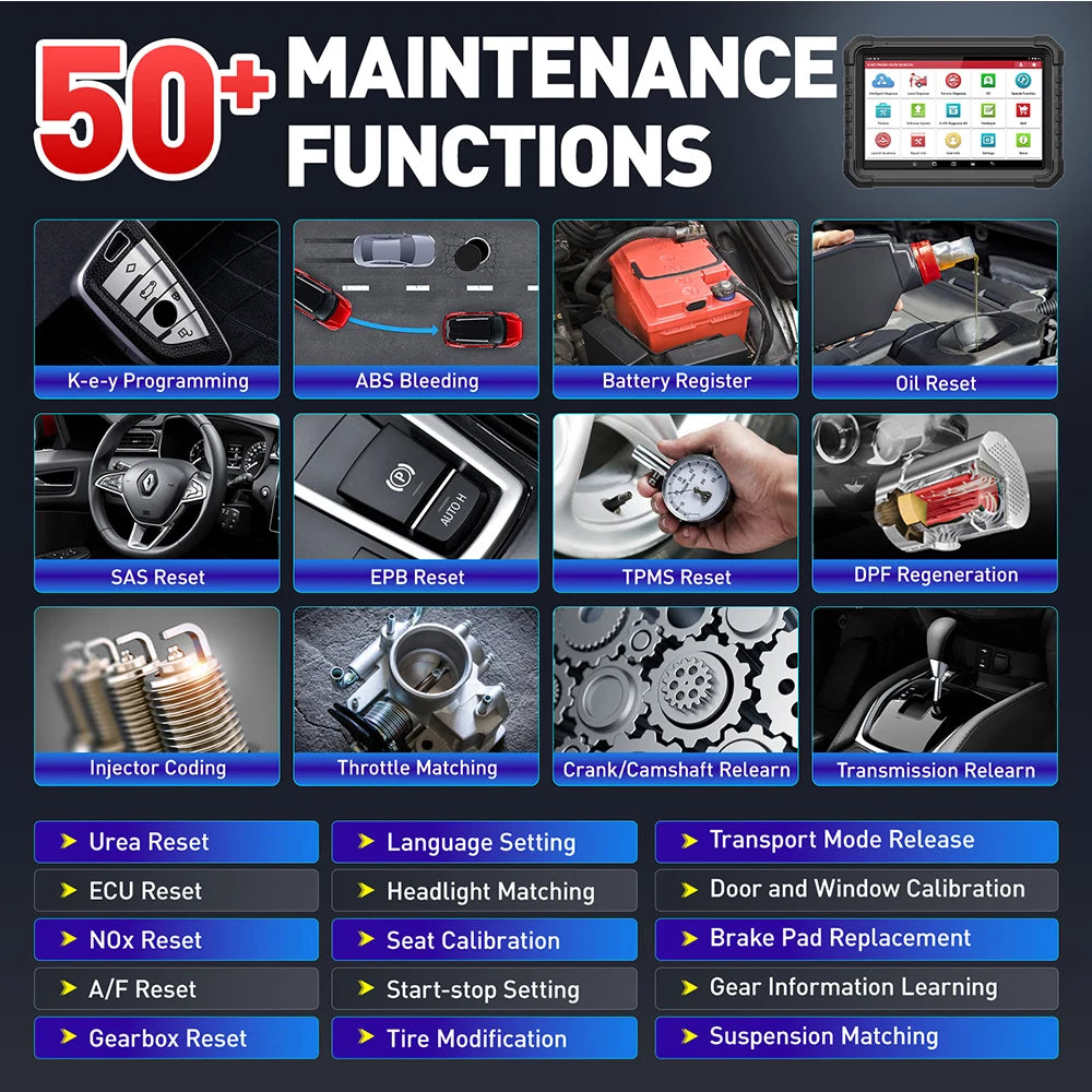 LAUNCH X431 PRO3S+ ELITE Smartlink C CAN FD\DOIP\J2534 Programming Car Full System topology diagram diagnostic tool OBD2 Scanner