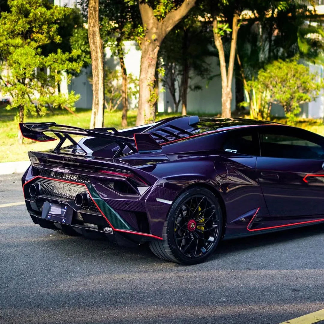 Auto Body Kit Bumper for Lamborghini Huracan LP580 LP610 EVO Retrofit Upgrade New STO Surround Kit 1:1 Development