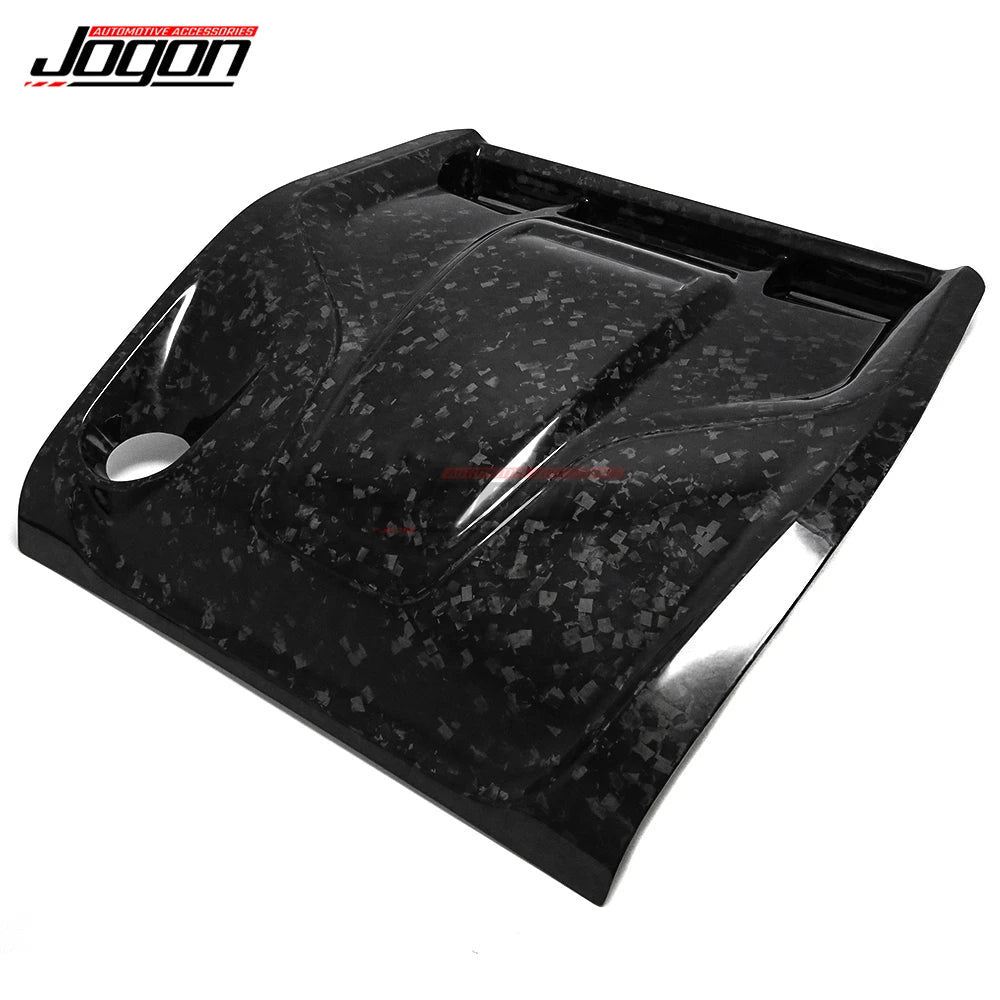 Dry Carbon Fiber Car Racing Engine Bay Engine Bonnet Decor Performance Cover Trim For Lotus Emira I4 AT 2023-2024 Accessories
