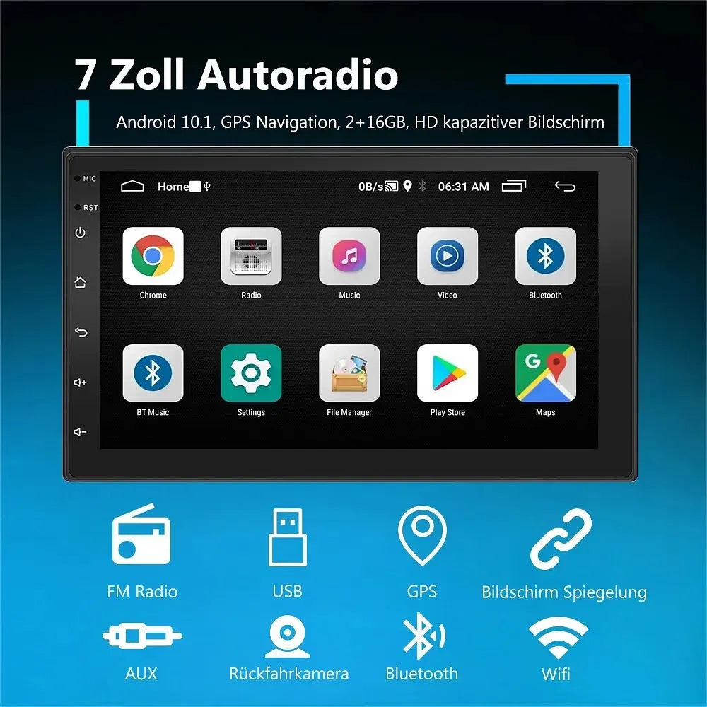 Color: Green, Ships From: CHINA - ?ESSGOO Car Radio 2 Din 7"/9"/10" Carplay Auto Android 13 Mp5 Universal WIFI GPS Car Radio Multimedia Video Player FM Car Stereo - Premium Car Electronics from ESSGOO - Just $107.95! Shop now at Rapidvehicles