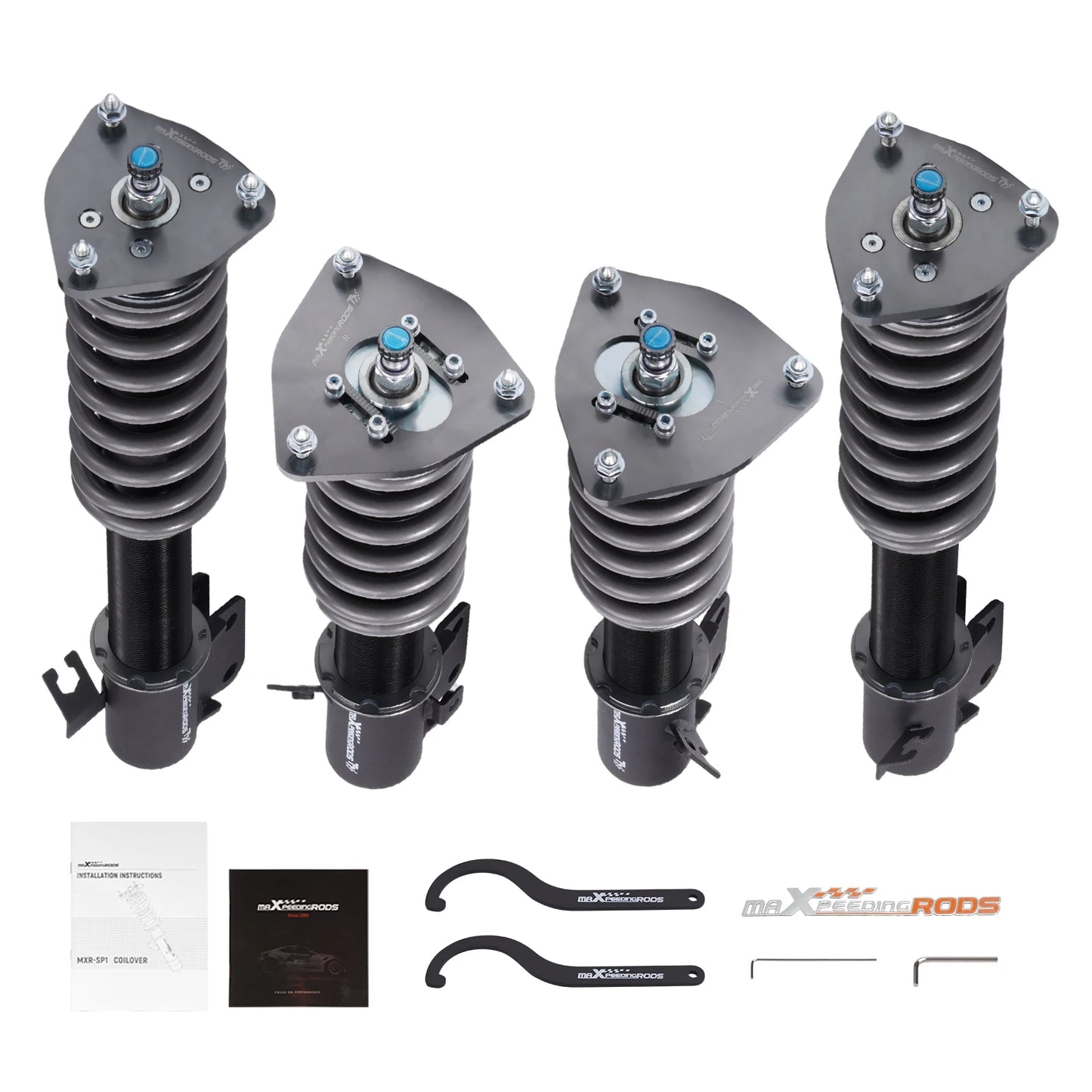 24 Level Damper Coilovers Struts for SUBARU Impreza WRX GD 02-07 Forester 03-08