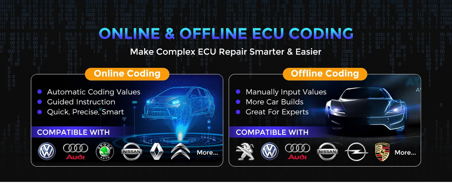 OTOFIX D1 Max Automotive Diagnostic Scan Tool Bi-Directional Scanner ECU Coding DoIP & CANFD 2 Years Update Upgraded of D1 PRO