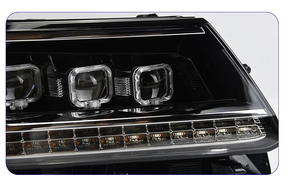 Car Front Lamps for VW Tiguan L 2017-2021 LED Auto Headlights Assembly Upgrade Bugatti Style 4 Projector Lens Accessories