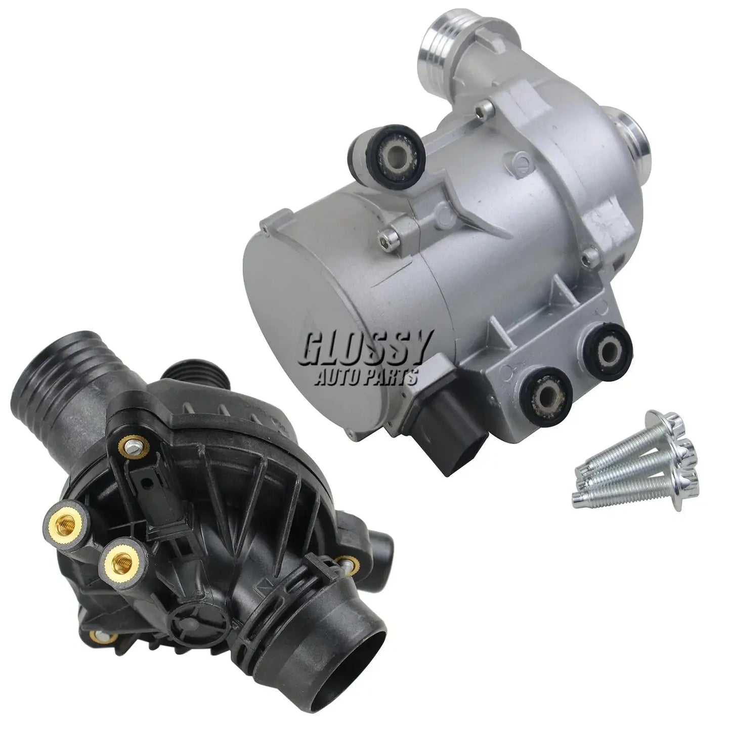 AP03 New Electric Water Pump+Thermostat Kit N52 N53 N54 for BMW 128i 325i 328i 330i 525i 528i 530i  X1 X3 X5 Z4 11517546994