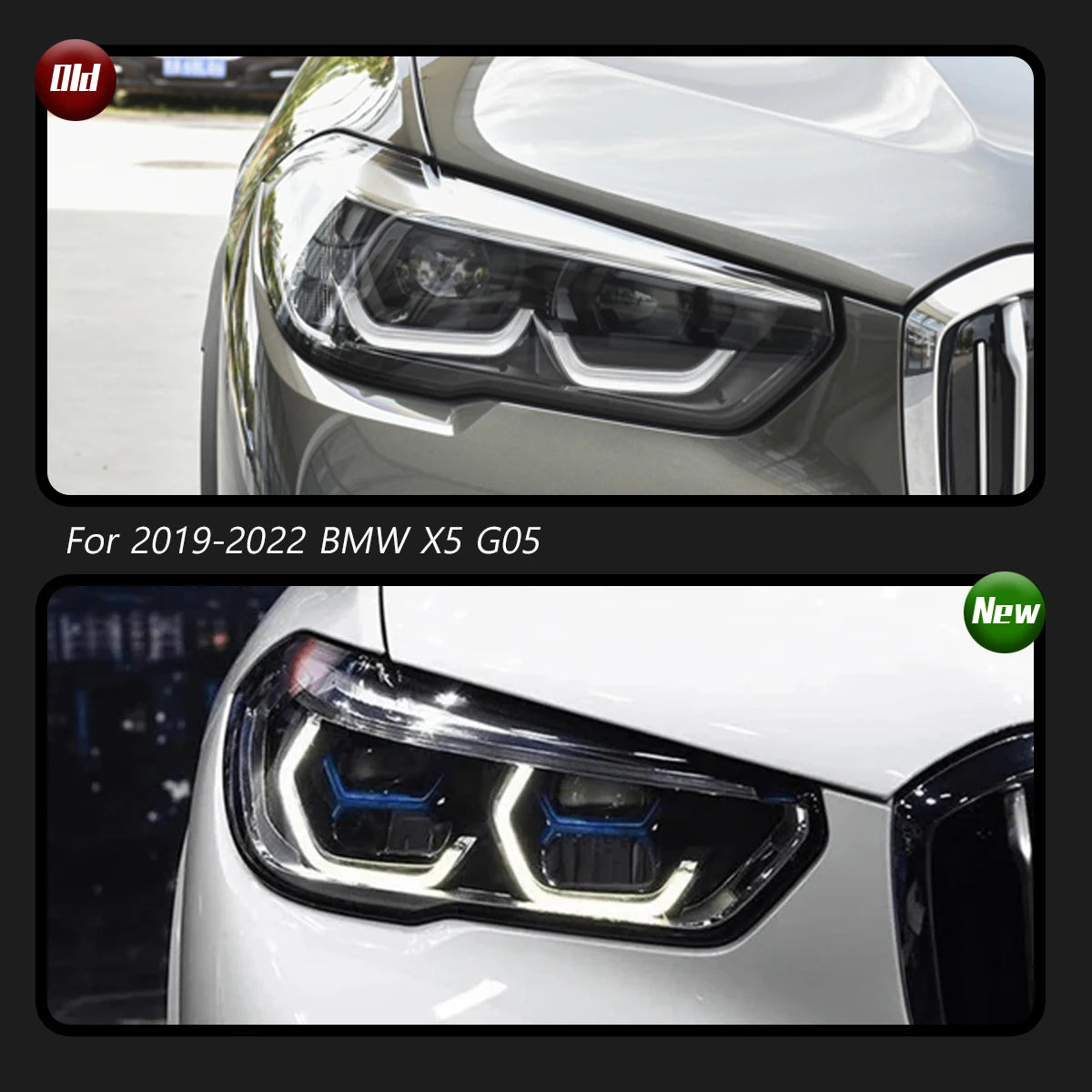 TYPY Car Lights For BMW X5 G05 2019-2022 Headlight LED Projetor head Lamp Daytime Running Light Automotive Accessories