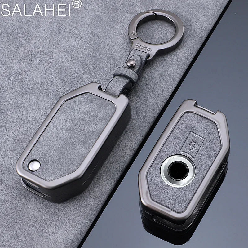 Color Name: Black - Key Case Skin Cover for BMW R1250GS R1200GS - Premium Interior Accessories from salahei - Just $26.09! Shop now at Rapidvehicles