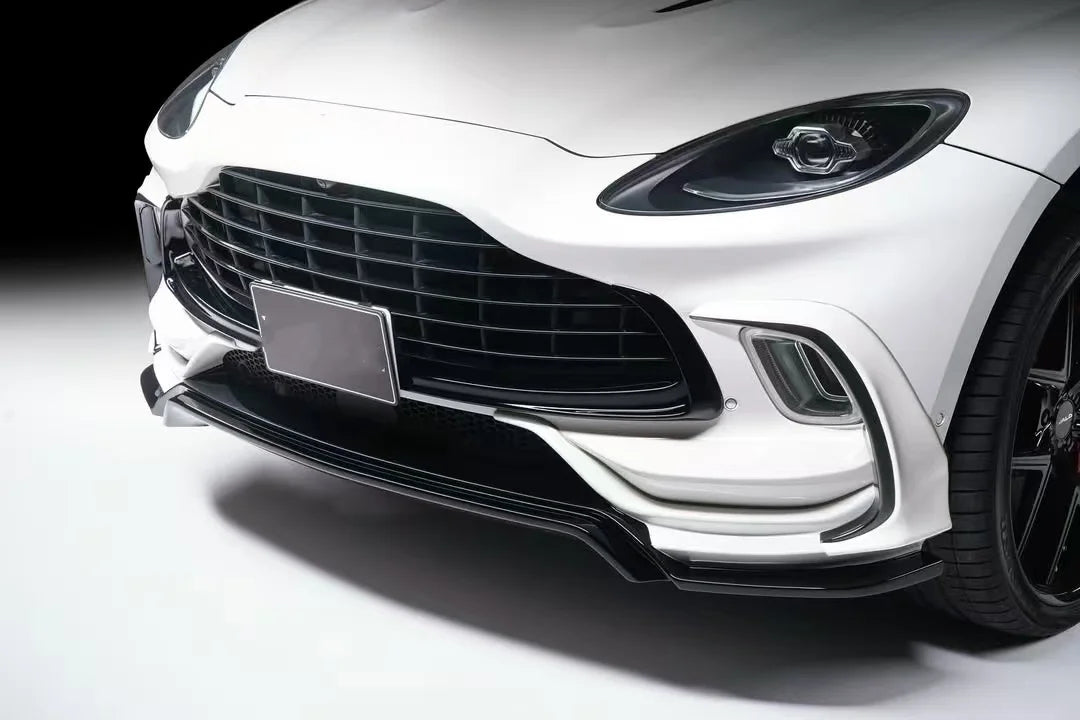 For Aston Martin DBX Carbon Fiber Body Kit DBX Upgraded Type WD Carbon Fiber Front Lip Diffuser Spoiler