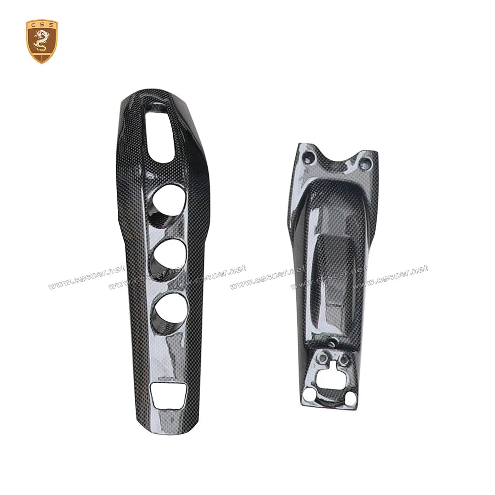 Car Central Control Button Cover Trim Sticker Panel Patch Interior Decoration Accessories For Ferrari F12 OEM Style