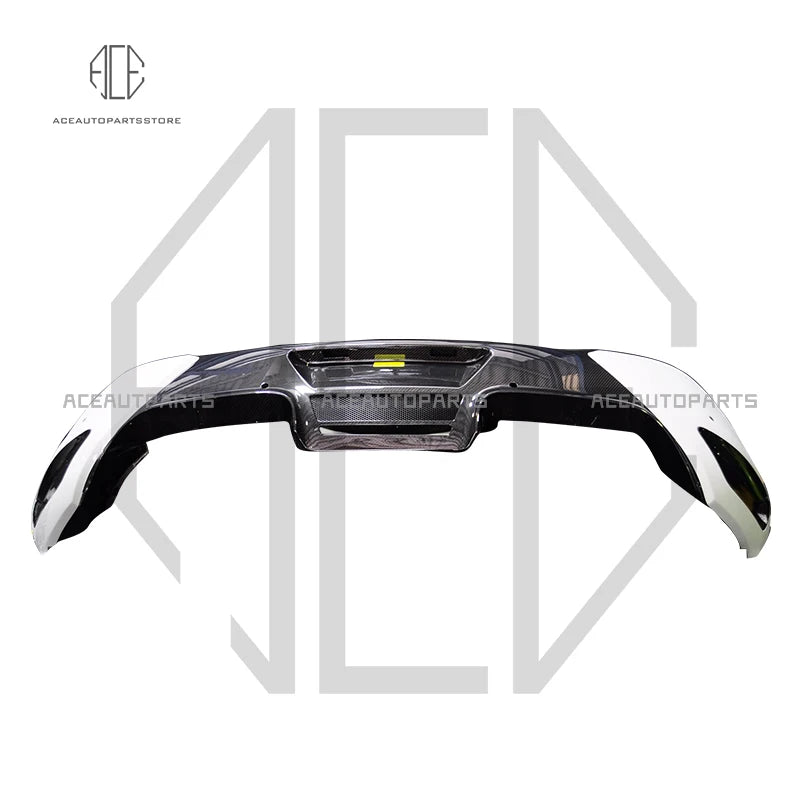For Mclaren MP4-12C Rear Bumper Side Skirts Rear Lip And Rear diffuser Kit Body Kit Dry Carbon Fiber 2011-2014
