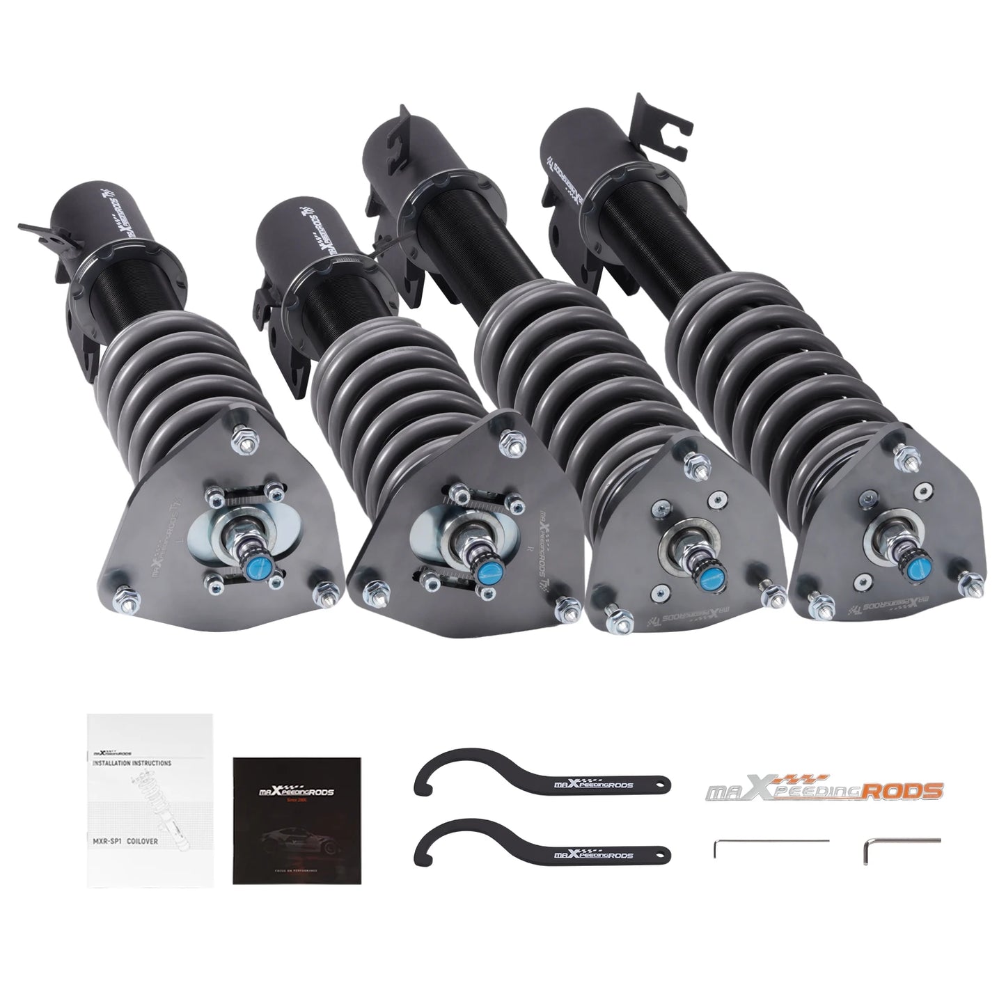 24 Level Damper Coilovers Struts for SUBARU Impreza WRX GD 02-07 Forester 03-08