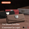 Color Name: Brown, Ships From: CHINA - Car Accesories Organizer boxes car organizer Car Glasses Holder Glasses case Case for glasses Sun Visor Case Storage Box Sunshad - Premium Interior Accessories from NoEnName_Null - Just $24.99! Shop now at Rapidvehicles