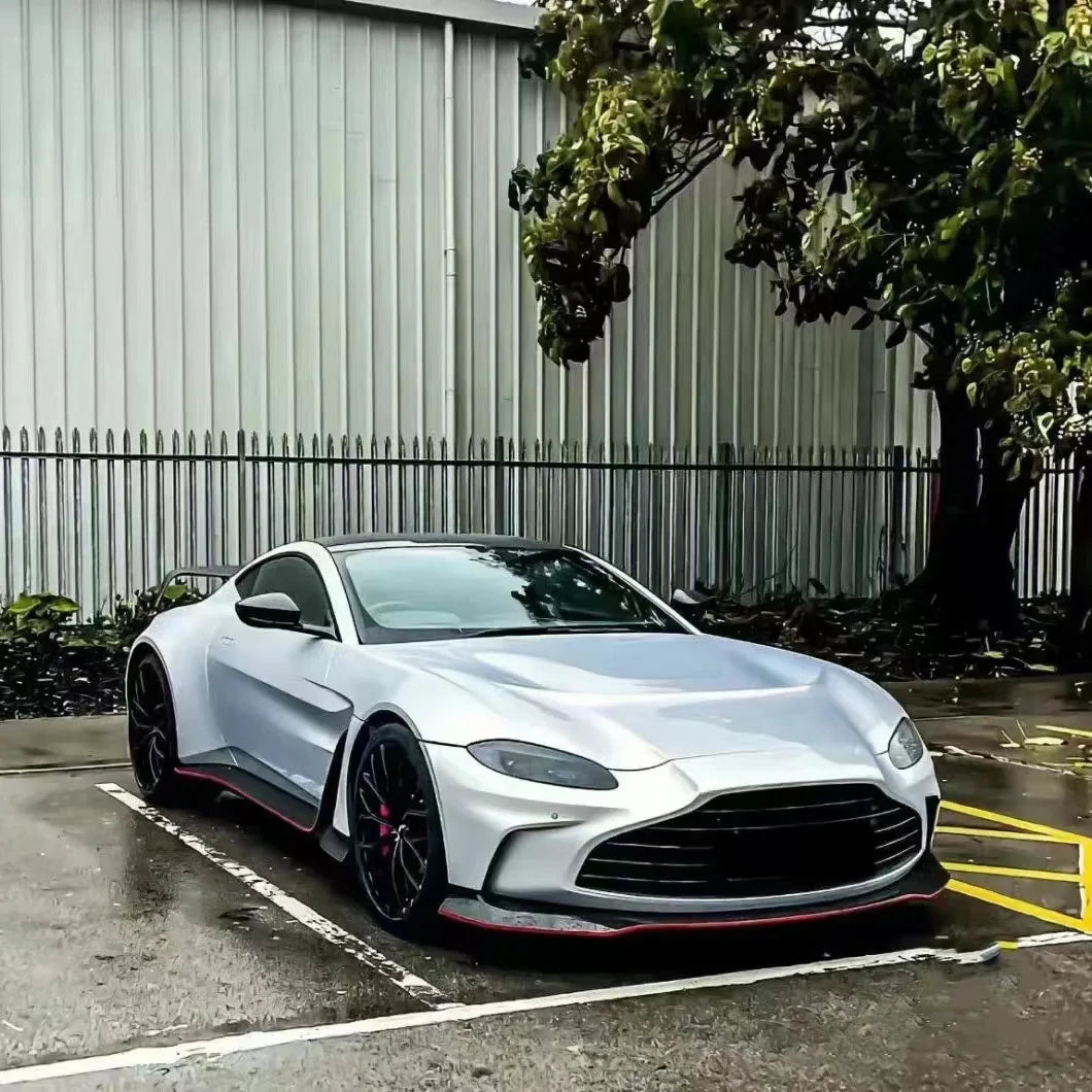 High-quality goodsHigh-Quality Carbon Fiber Body Kit for Aston Martin Vantage V12 Style Front Bumper Rear Bumper Bodykit