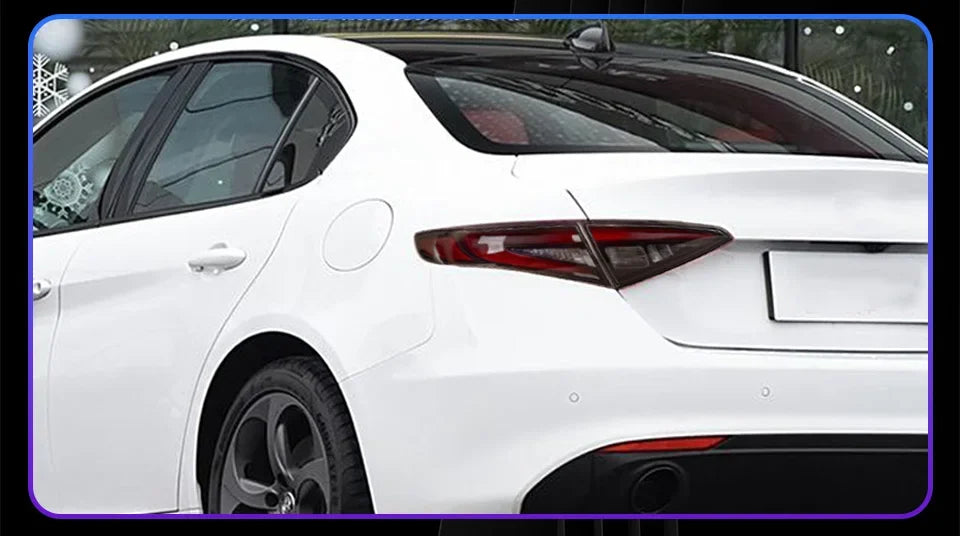 For Alfa Romeo Giulia 2016-2023 Led Car Taillights Assembly Upgrade New Accessories Style Highlight Flashing Signal Light Tools