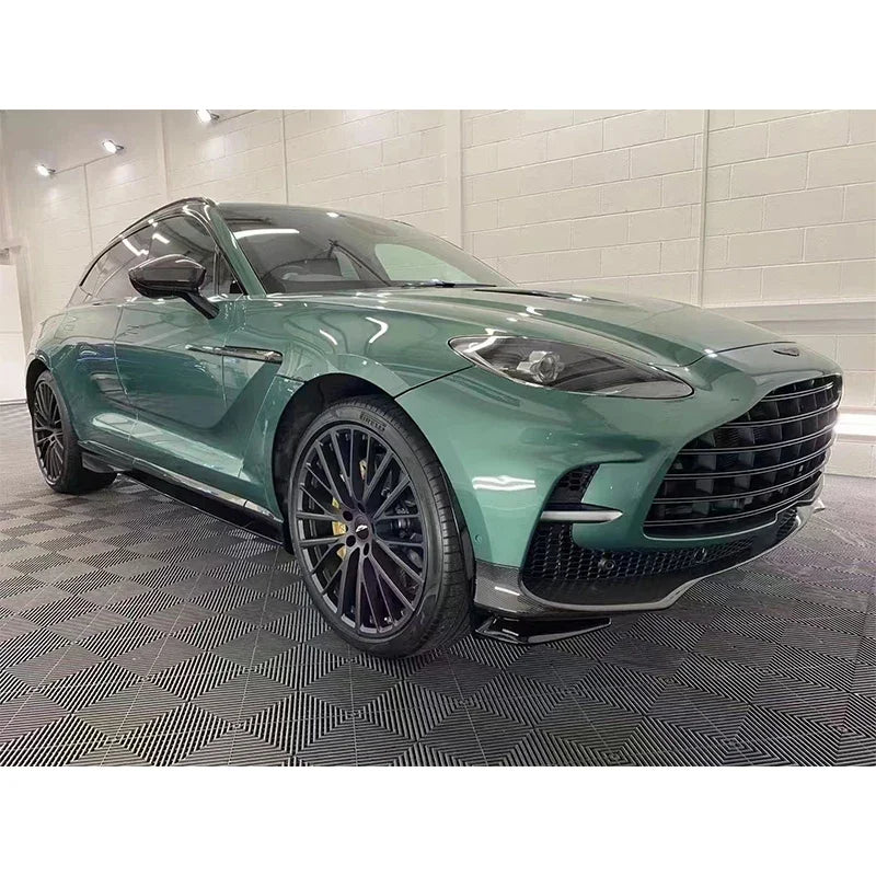 Dry Carbon Fiber Material For Aston Martin DBX Upgrade 707 Style Body Kit Front Bumper Side Skirts Rear Diffuser Top Wing