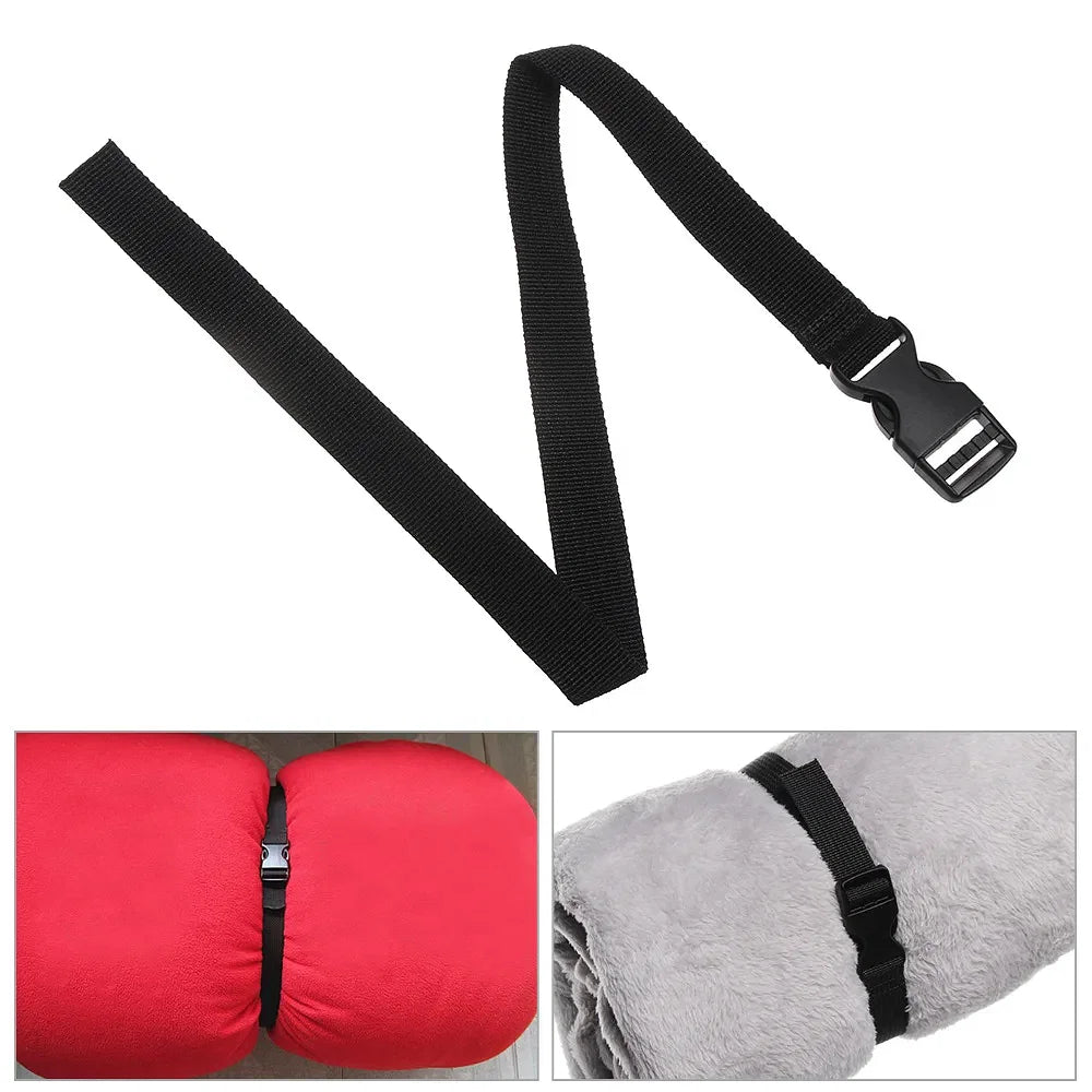 Color: Red - 0.5-3M Black Durable Nylon Travel Tied Cargo Tie - Premium Interior Accessories from NoEnName_Null - Just $4.99! Shop now at Rapidvehicles