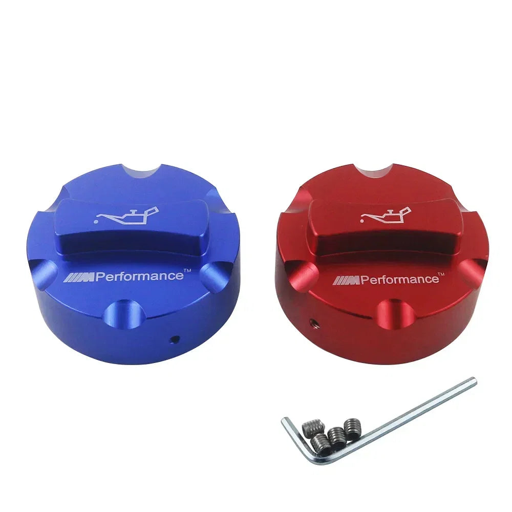 Color: Blue - Car Oil Filter Cap Water Tank Cap Aluminum for BMW 3 series 5 series N20 and New MINI 2.0T engine. Protecting your cap - Premium Exterior Parts from RAVERACING - Just $29.13! Shop now at Rapidvehicles