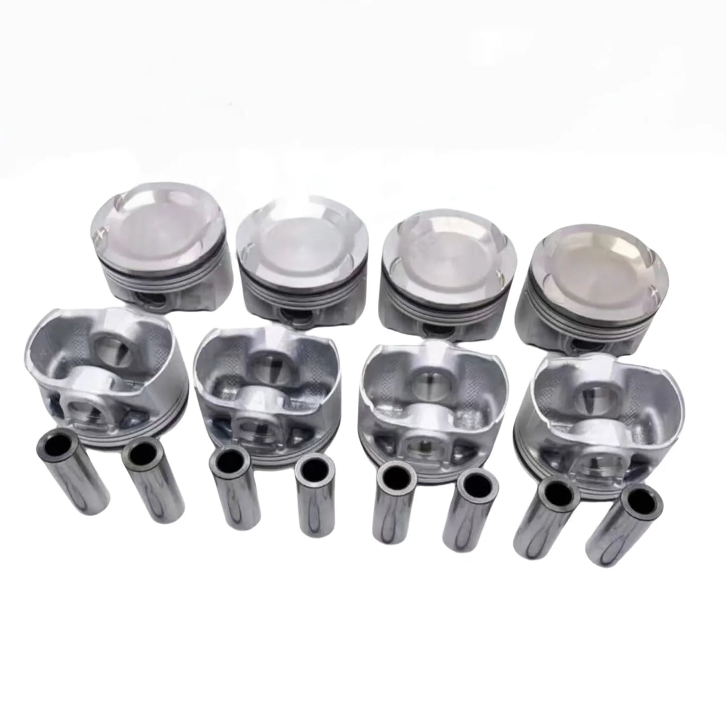8Pcs Piston Set 11258600381 8600381 For BMW N63B44C 750i 550i M550i X5 X7 50i 4.4L Engines Components Pistons Rings Rods Parts